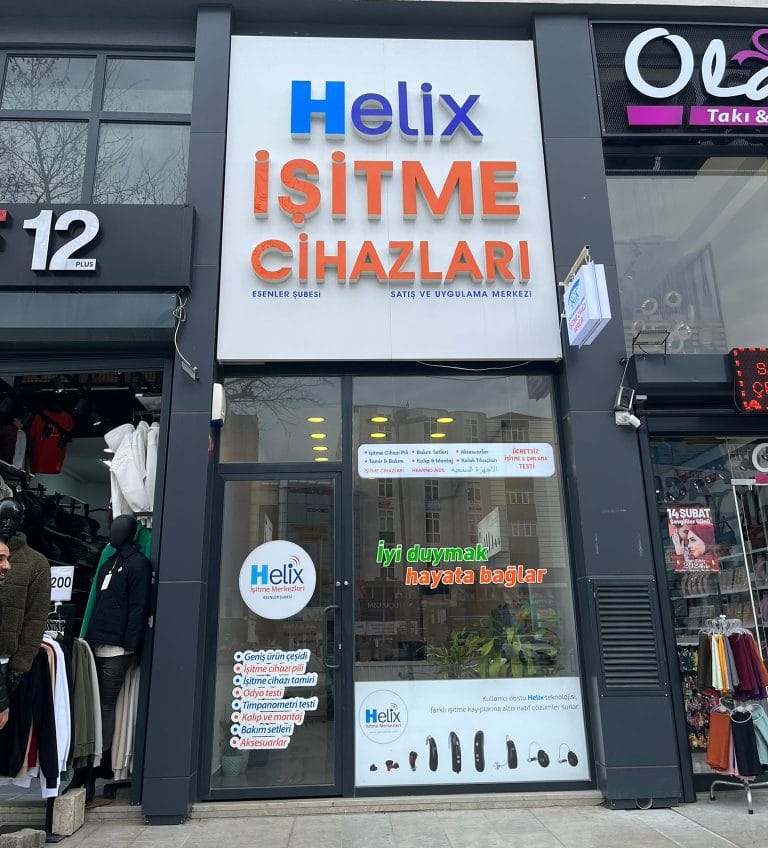 Helix İşitme Cihazları İstanbul Esenler Şubesi