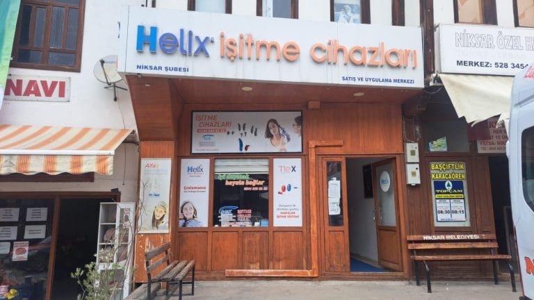 Helix İşitme Cihazları Tokat Niksar Şubesi
